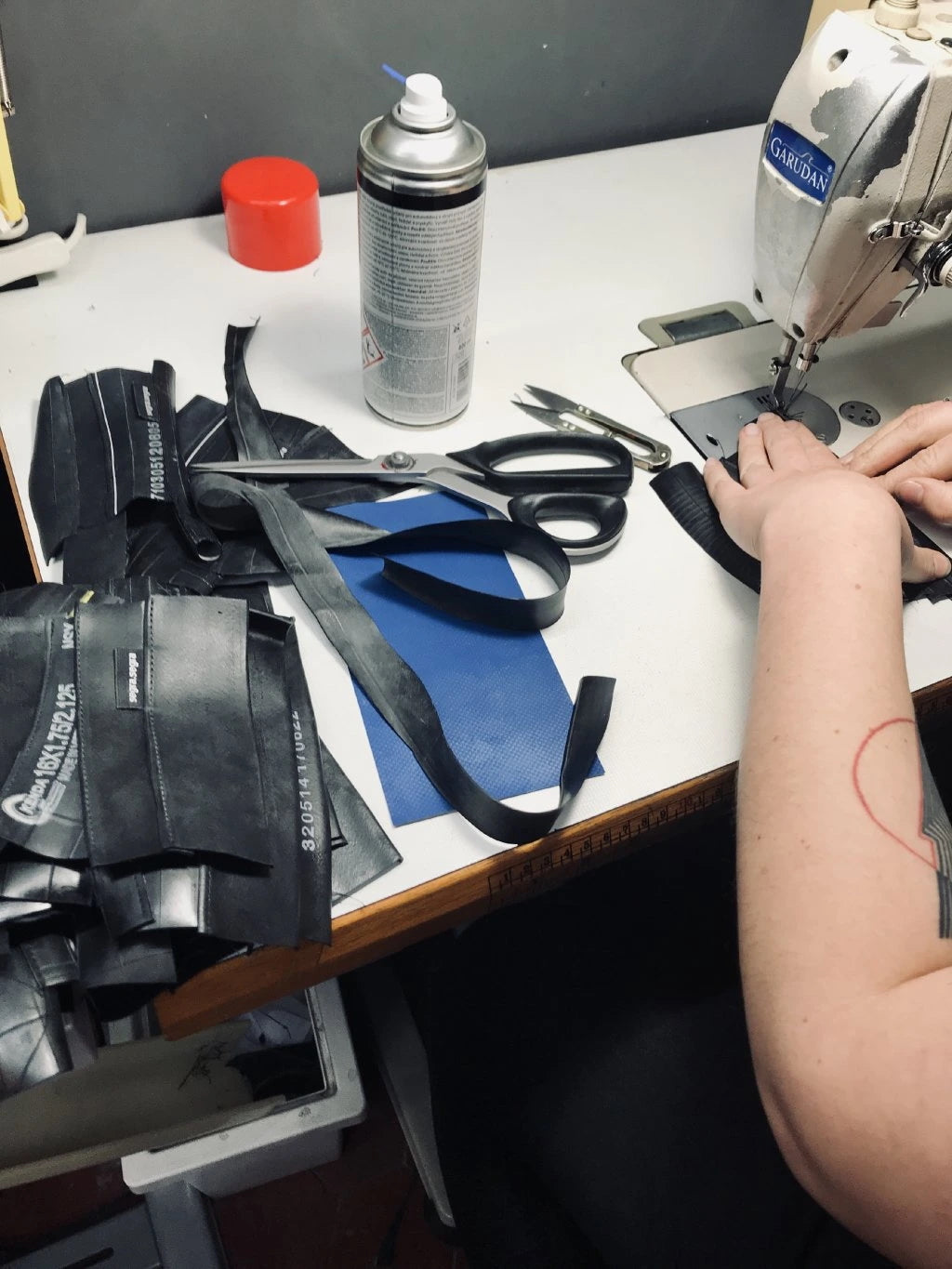 Peněženka z recyklovaných duší - malá