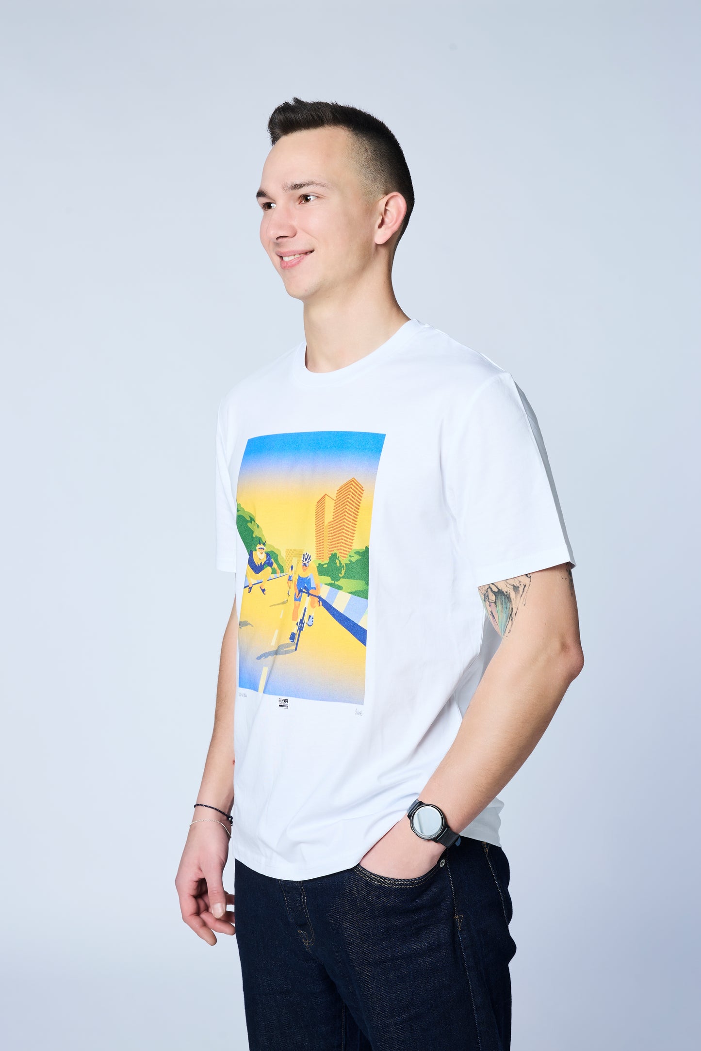 Pánské triko s motivem Kopcovité L'Etape 2026