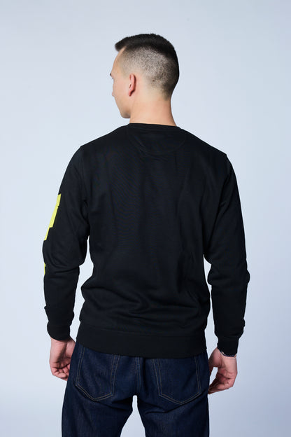 Černá mikina It seems impossible until it's done