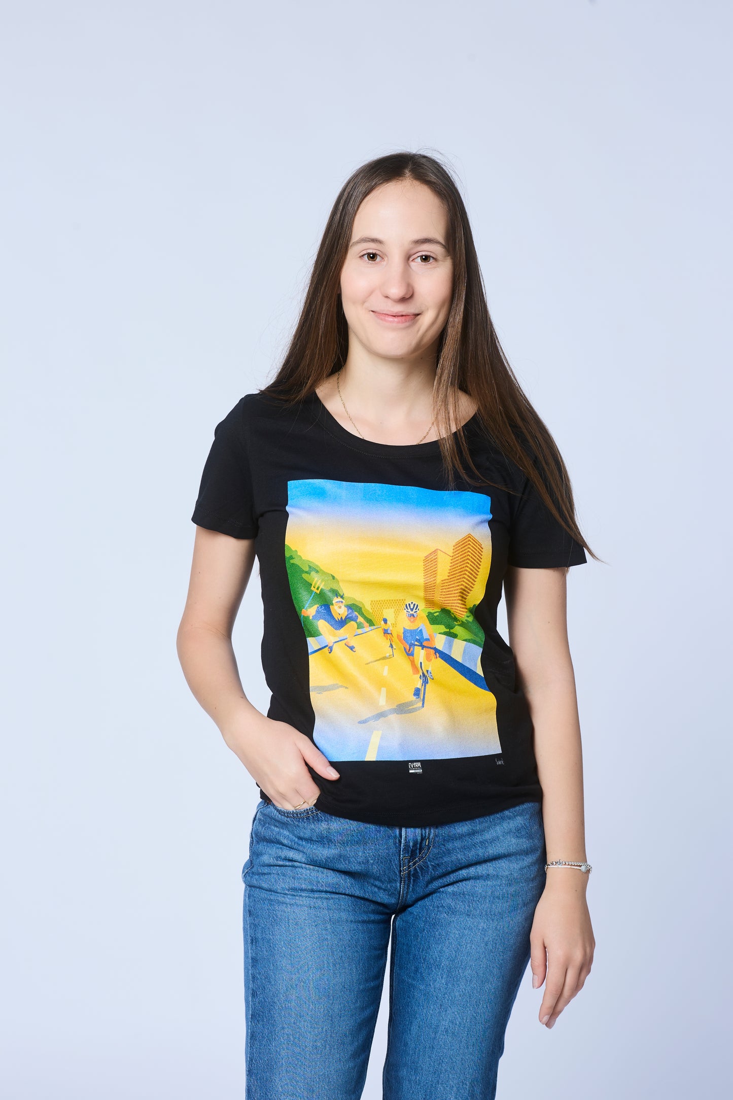 Dámské triko s motivem Kopcovité L’Etape 2026